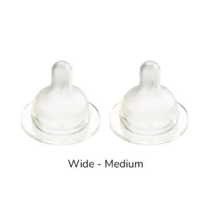 Difrax - Flesspeen 3m+ - Wide Medium