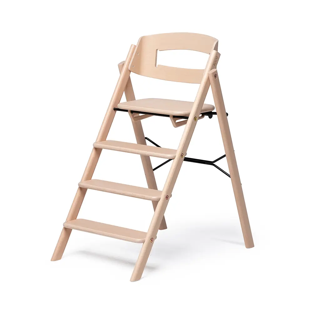KAOS - Klapp Foldable High Chair - Beech Natural 