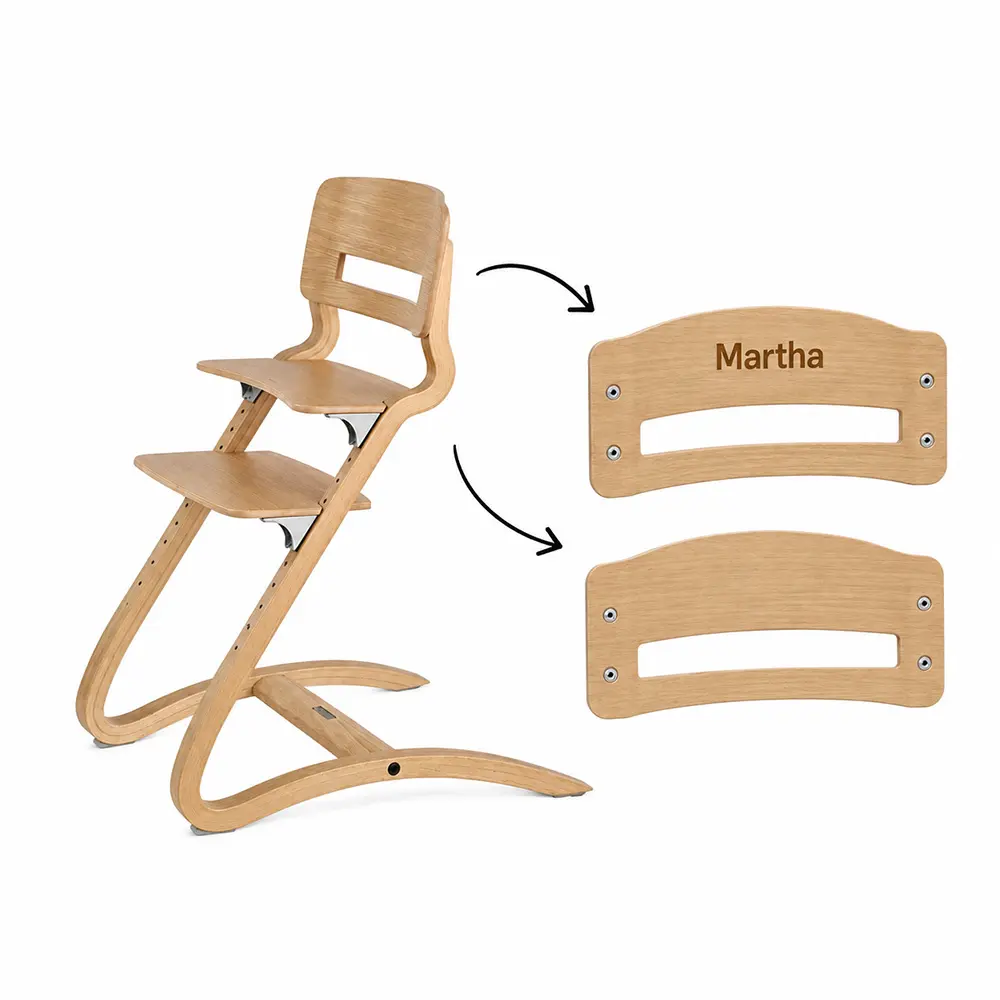 Leander - Louie Highchair - Oak