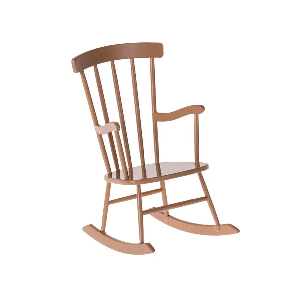 Maileg - Rocking Chair Mini - Dark Powder