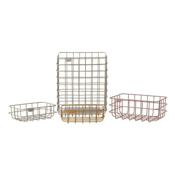 Maileg - Metalen mandenset (4 pcs)