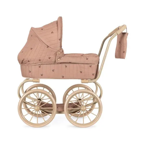 Konges Sløjd - Mini Doll Pram - Cherry Blush