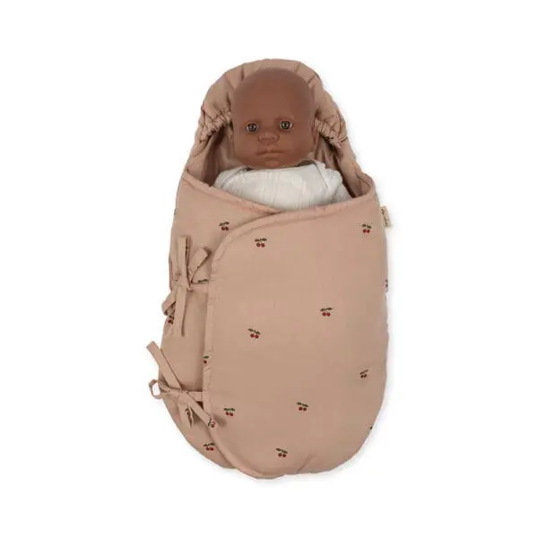 Konges Sløjd - Doll Sleeping Bag - Cherry Blush