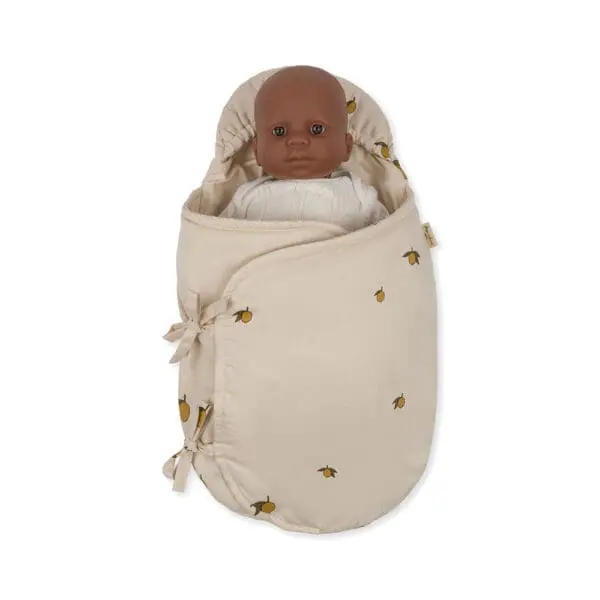 Konges Sløjd - Doll Sleeping Bag - Lemon