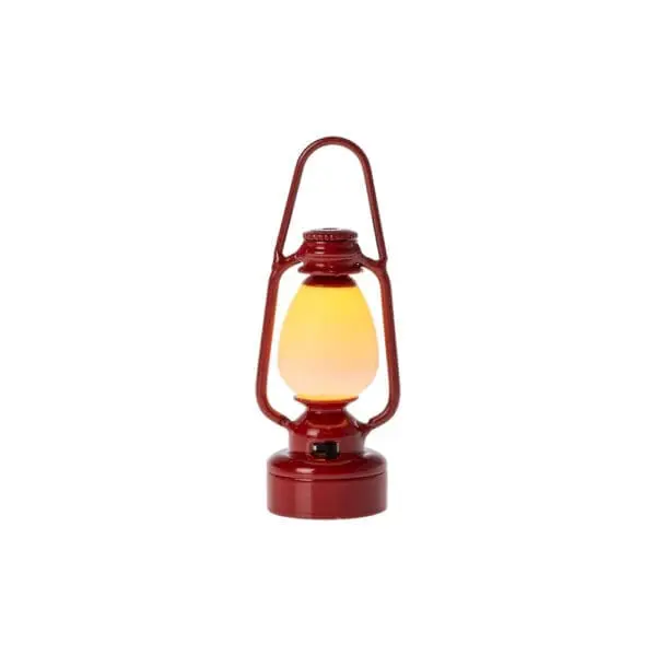 Maileg - Vintage Lantern - Mouse - Red