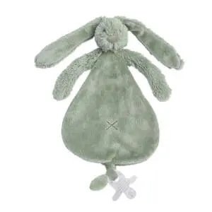 Happy Horse - Rabbit Richie - Knuffeldoekje - Green - 25 cm