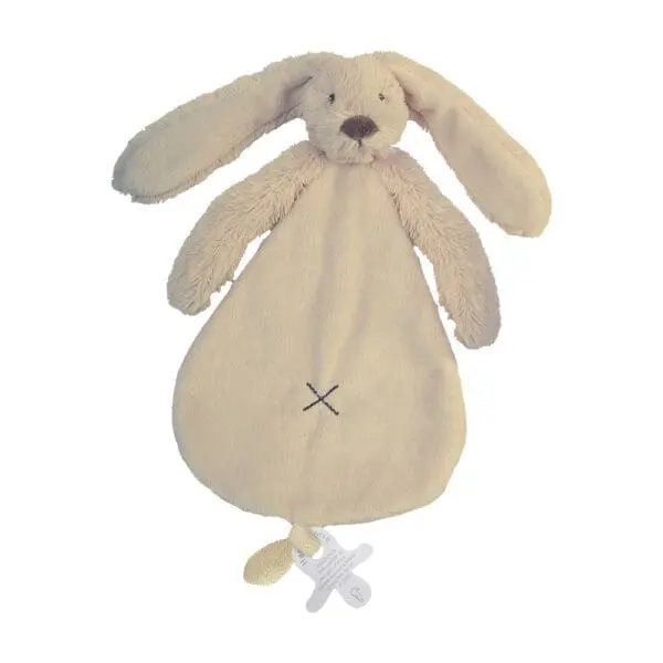 Happy Horse - Rabbit Richie Knuffeldoekje - Beige - 25 cm