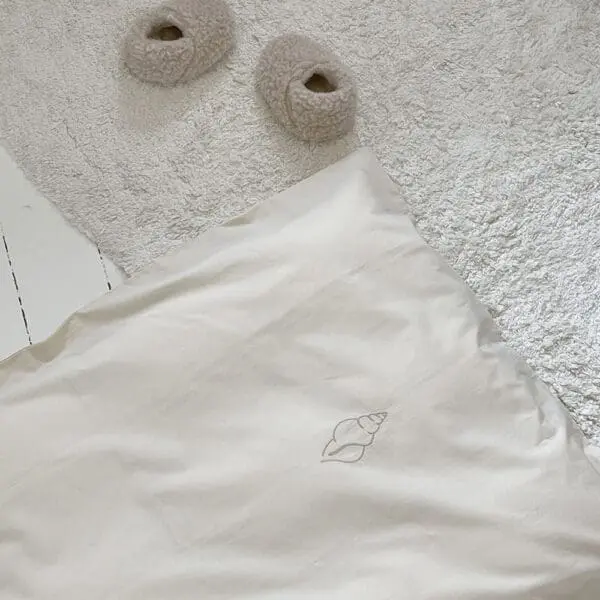We Are Bitte - Baby Bedding - Seashell