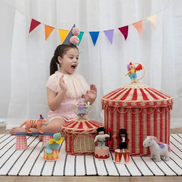 Olli Ella - Circus Tent - Toy Basket