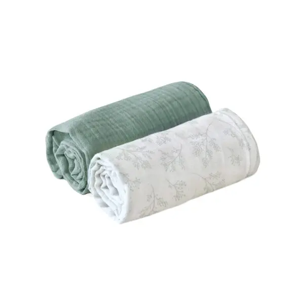 Charlie Crane - DOLI - Swaddles - Pearl Blossom - 2 st.