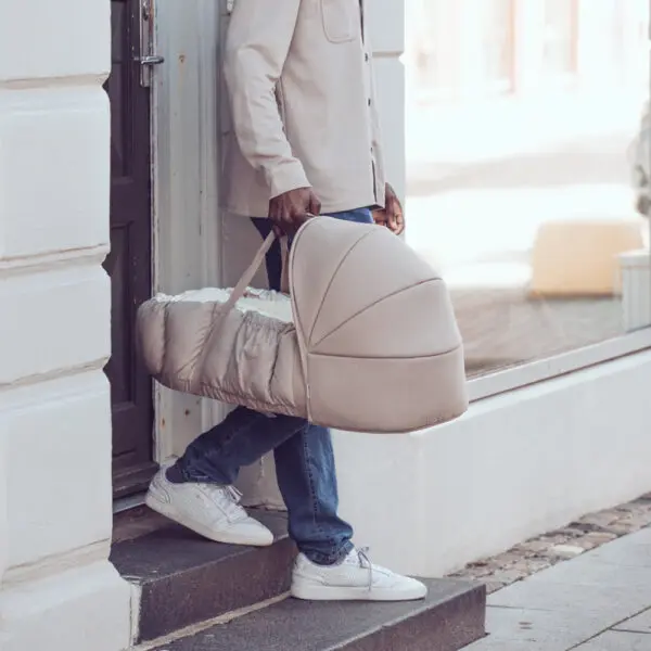 Sebra - Hood for 3-in-1 Babynest - Jetty Beige