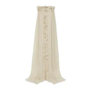 Jollein - Betthimmel Vintage Ruffle - Nougat - 155 cm