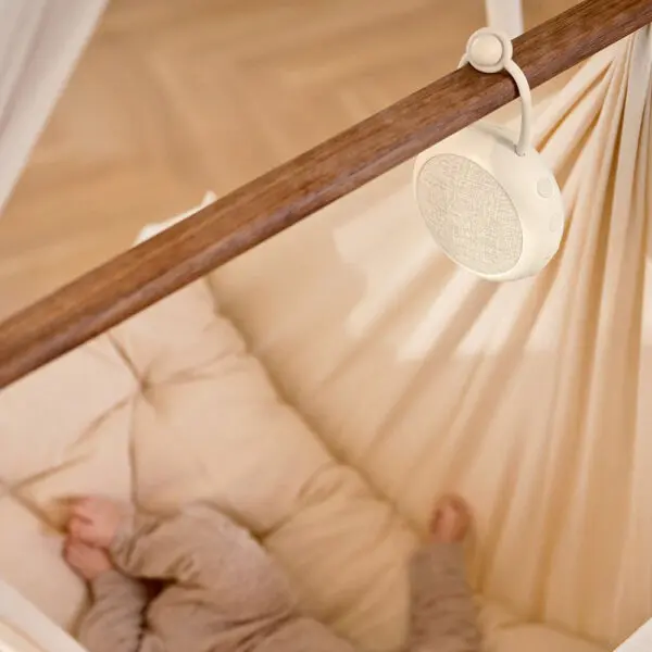 Moonboon - White Noise Speaker - Cream White