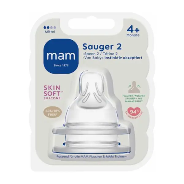 MAM - Bottle Piston - 2 st. - Size 2