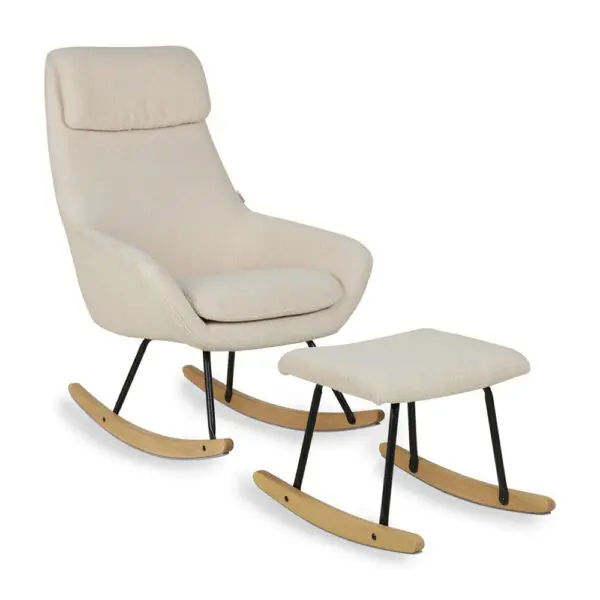 Quax - Hocker Rocker - Basic/Nordic - Beige Sheep