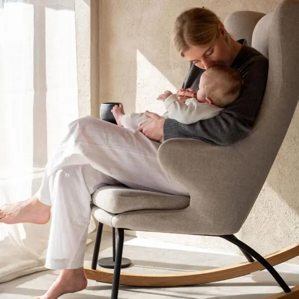 Quax - Adult Rocking Chair - De Luxe - Clay