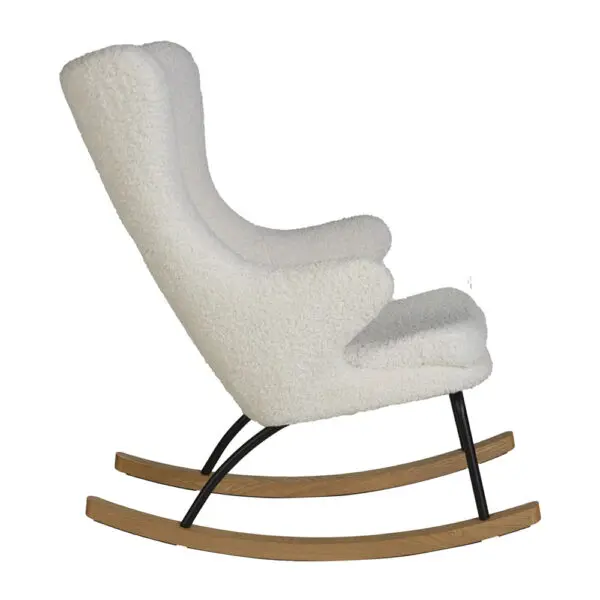 Quax - Adult Rocking Chair - De Luxe - Teddy - Limited Edition
