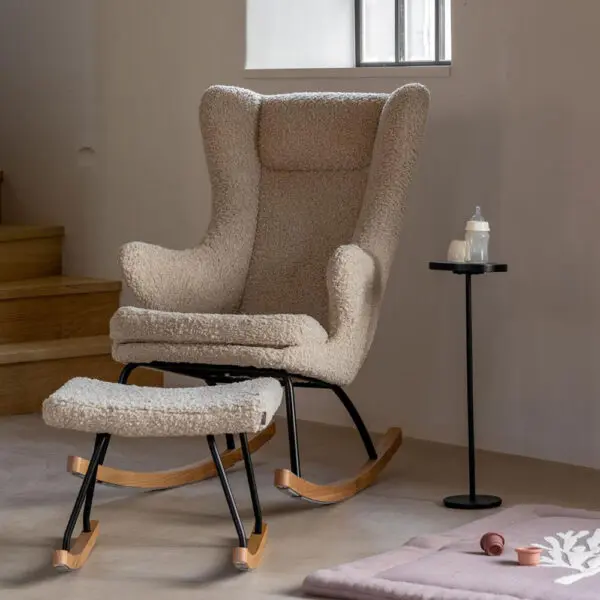 Quax - Adult Rocking Chair - De Luxe - Teddy - Sheep