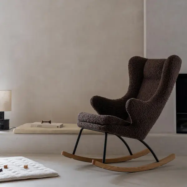 Quax - Adult Rocking Chair - De Luxe - Teddy - Bison