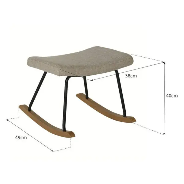 Quax - Hocker Rocker - De Luxe - Clay