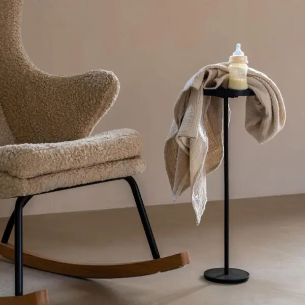 Quax - Side Table Nursing Chair - Black Ash Veneer