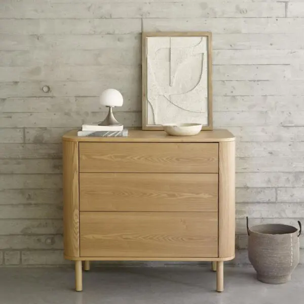Quax - Yume Chest with Drawers - Natural Ash