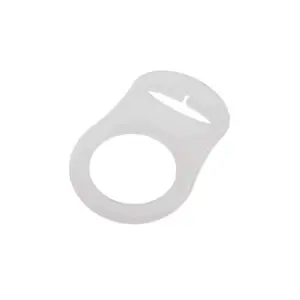 Akomo Kids - Silicone Pacifier Ring for MAM Pacifiers - Transparent