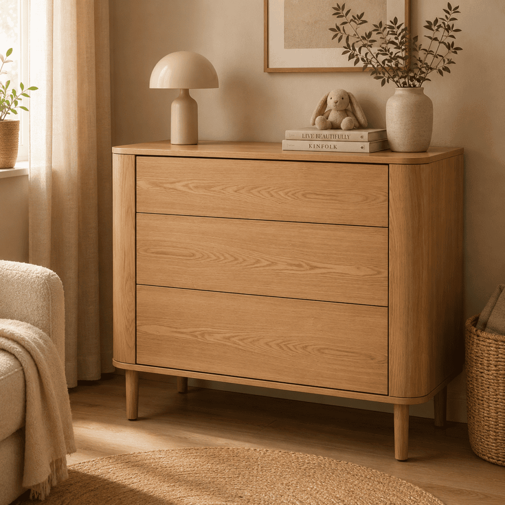 Quax - Yume Kommode mit Schubladen - Natural Ash