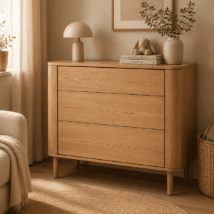 Quax - Yume Chest with Drawers - Natural Ash