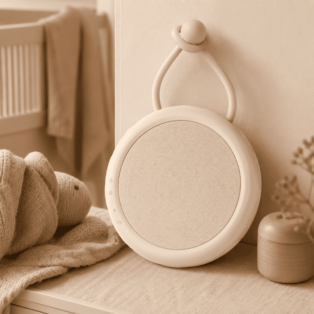 Moonboon - White Noise Speaker - Rose Cloud