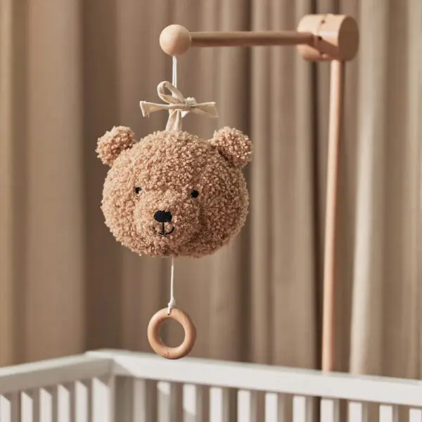 Jollein - Musical Hanger - Teddy Bear - Biscuit