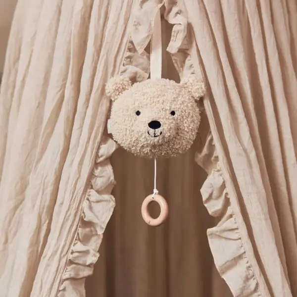 Jollein - Musical Hanger - Teddy Bear - Natural