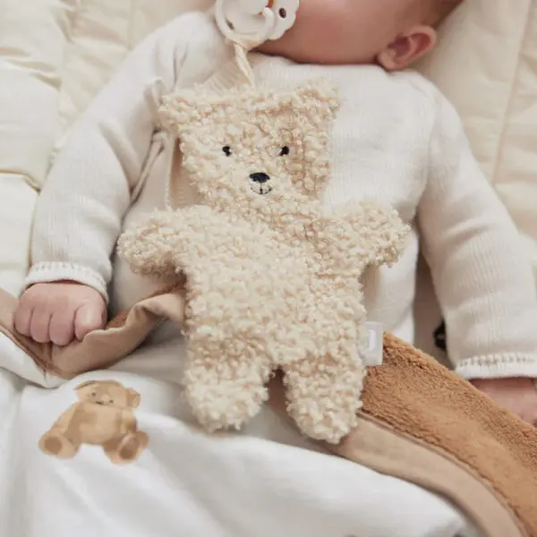 Jollein - Pacifier Cloth - Teddy Bear - Natural