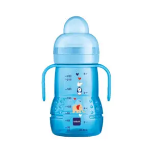 MAM - Fles Trainer 220 ml - Blauw