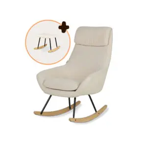 Quax - Adult Rocking Chair - Nordic - Sheep Beige