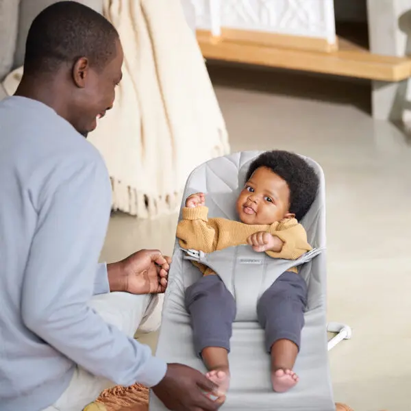 BabyBjörn - Baby Bouncer Balance - Tri-Fabric - Dark Grey