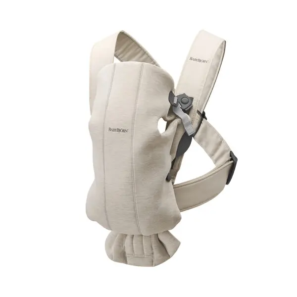 Babybjörn - Draagzak Mini - 3D-Jersey - Light Beige