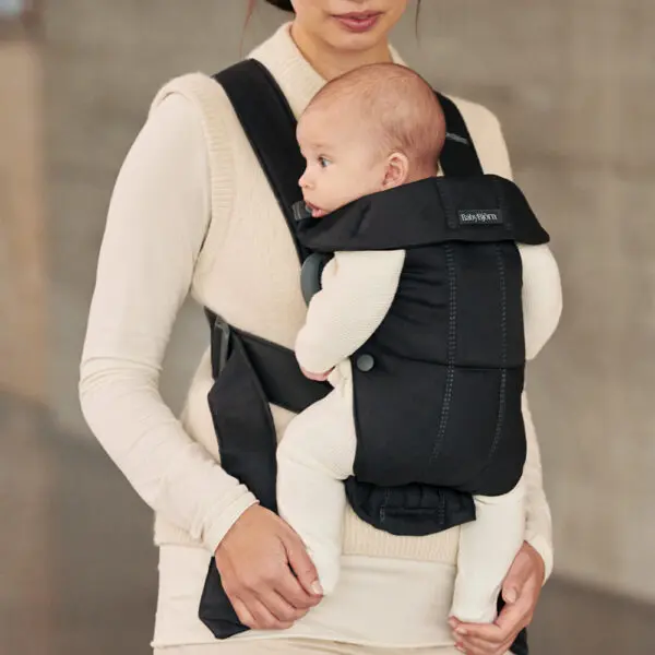 Babybjörn - Baby Carrier Mini - Woven - Black