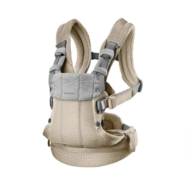 Babybjörn - Baby Carrier Harmony - 3D-Mesh - Grey Beige