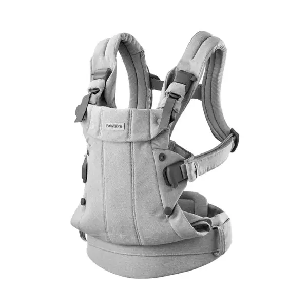 Babybjörn - Draagzak Harmony - Geweven Mélange - Light Grey