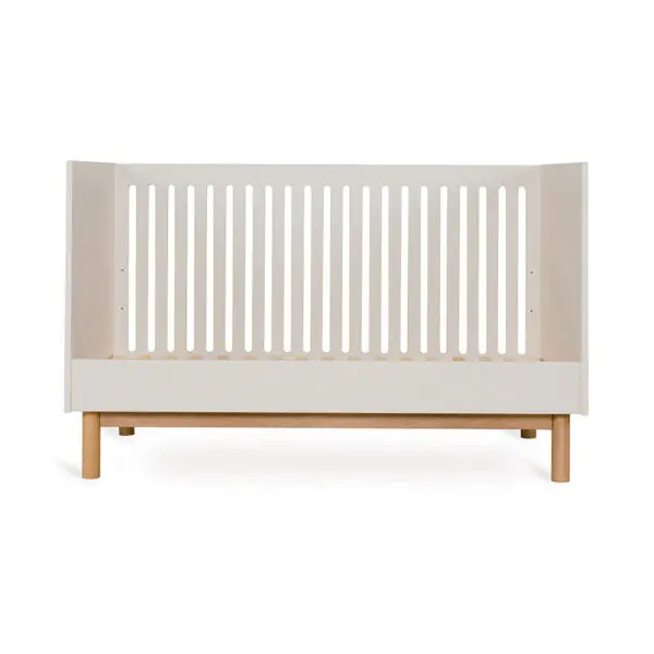 Quax - Mood Convertible Baby Cot - Clay - 140 x 70 cm