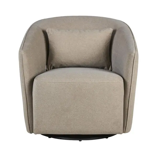 Quax - Swivel & Gliding Nursing Chair - Gomi - Mohair Latte