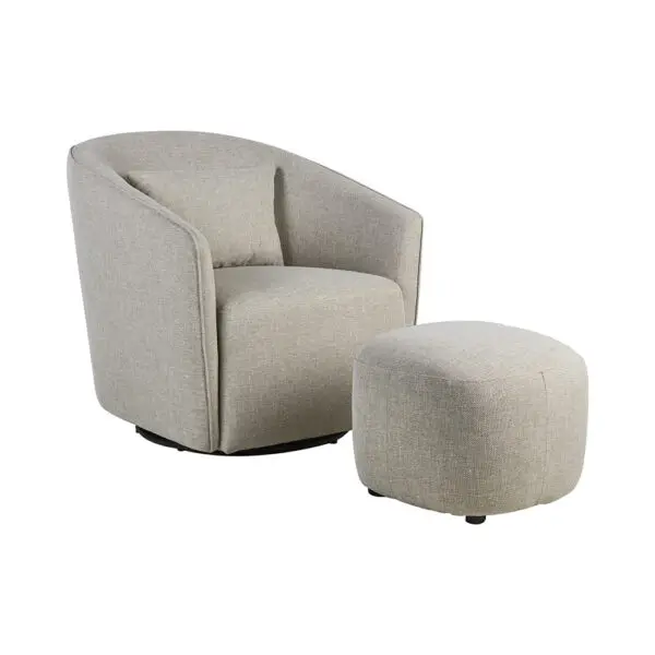 Quax - Footstool - Gomi - Clay