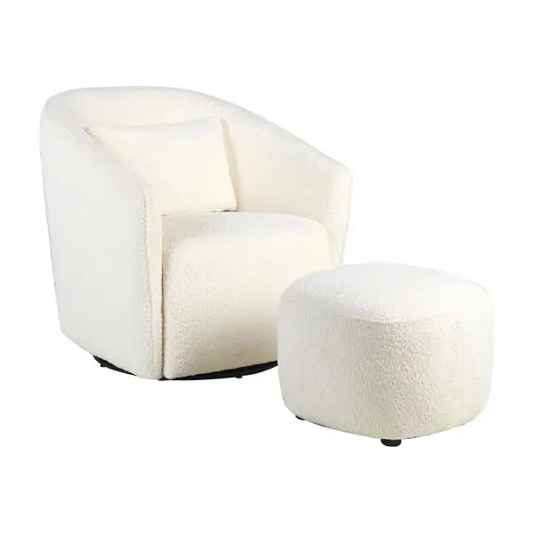 Quax - Footstool - Gomi - Cream