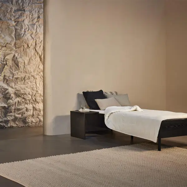 Quax - Hai No Ki Side Table for the Junior Bed - Black Ash