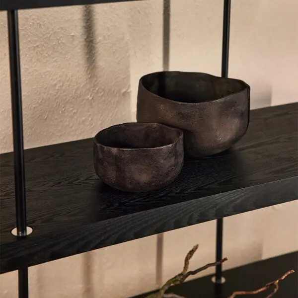 Quax - Hai No Ki Bookcase - Black Ash