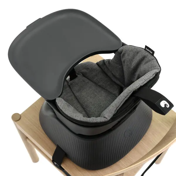 Hannie - Portable High Chair - Charcoal Black