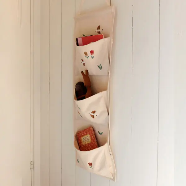 Dear April - Pippa Organiser - Canvas - 3 Pockets - Pure Nature - Songbirds