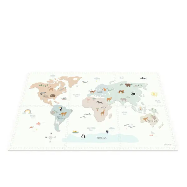 Play&Go - EEVAA 3-in-1 - Worldmap Colour Design