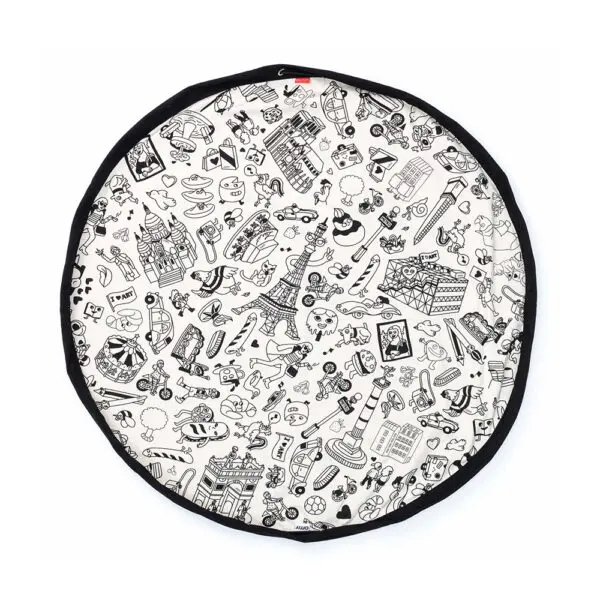 Play&Go - Toy Storage Bag - Paris Map